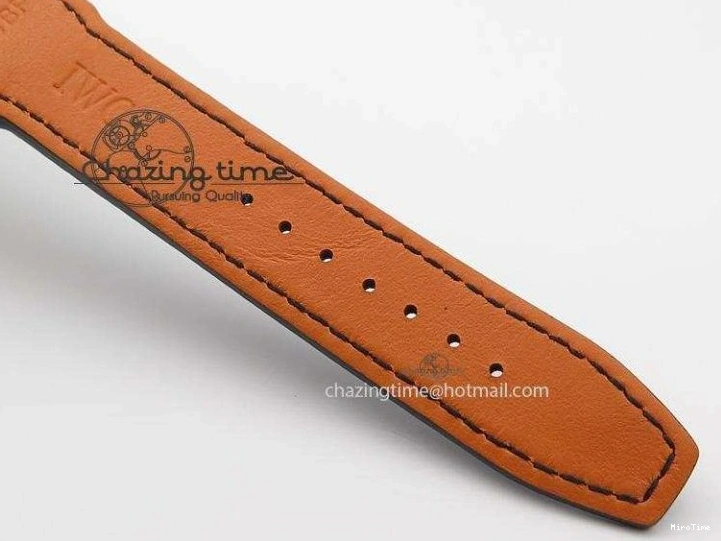 MIROTIME 0212 Mark XVIII IW327001 V6F Best Edition Black Dial On Black Leather Strap A Tailored 7307